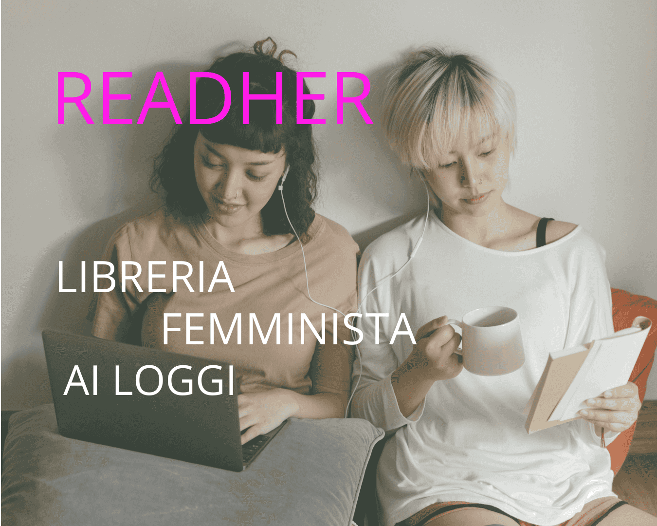 Readher, libreria femminista ai “L’OGGI”